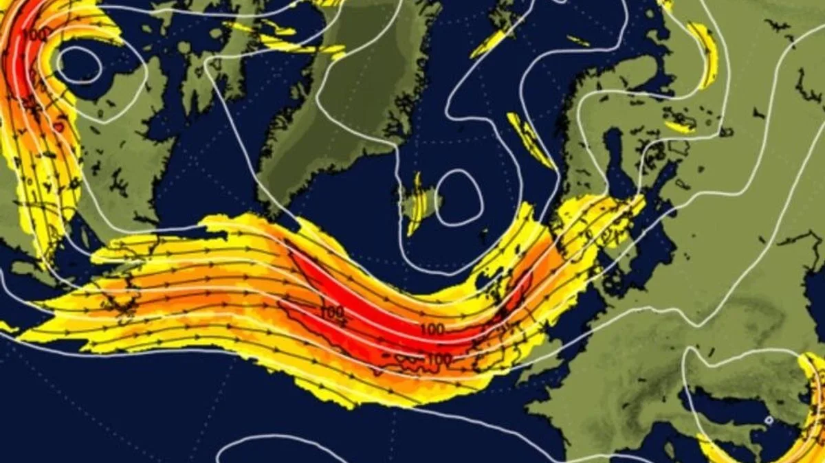 UK Set for 29C Heatwave from Caribbean Jet Stream