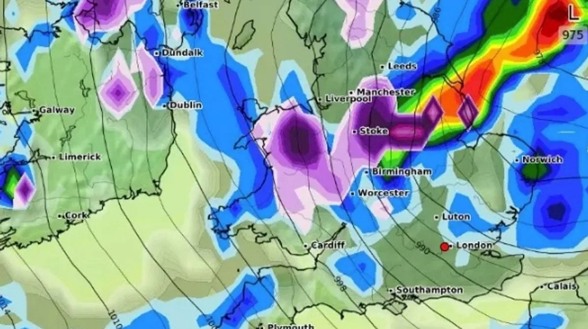 UK Braces for Arctic Blast as Temperatures Could Plunge to -5°C