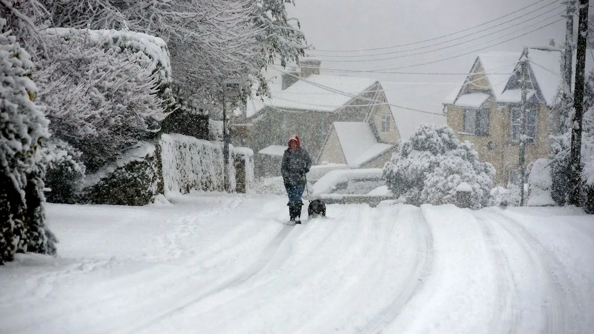 UK Braces for 800-Mile Snow Bomb and Heavy Snow in 12 Counties