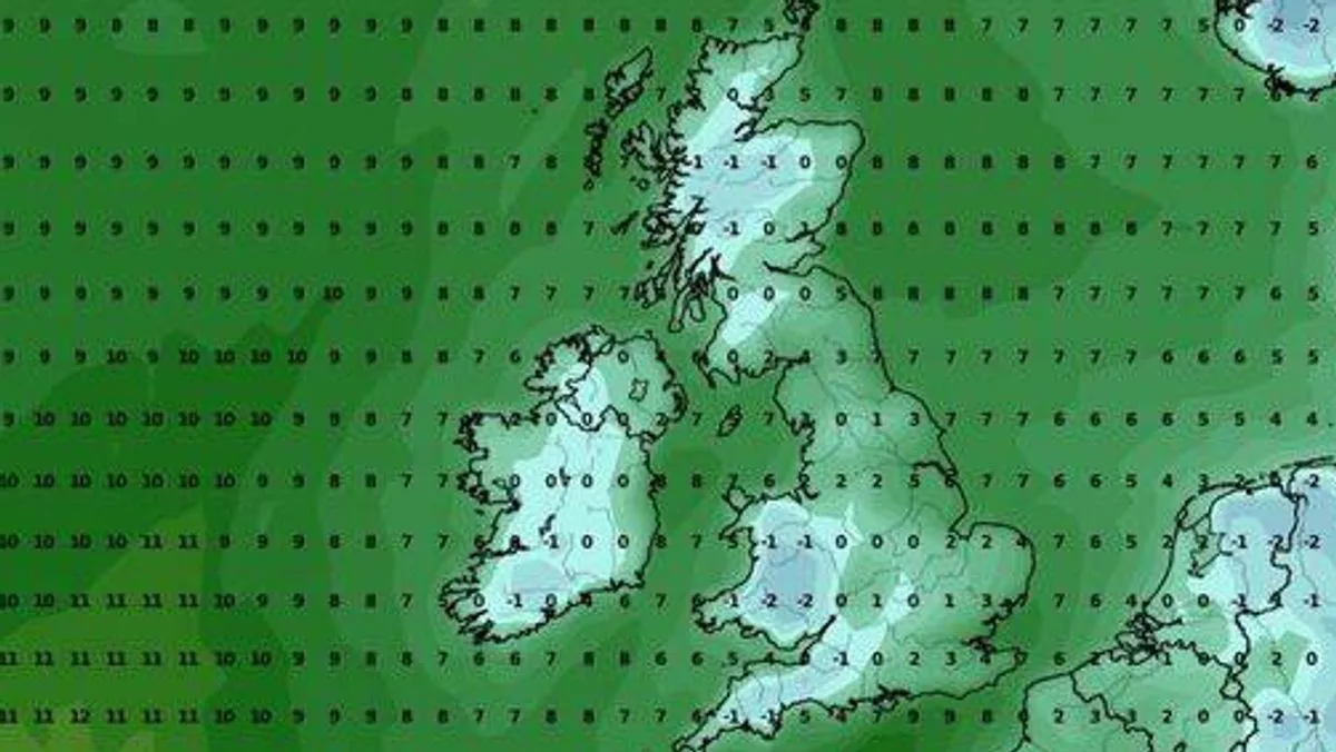 UK Cold Snap End Date Revealed as Temperatures Plunge to -2C