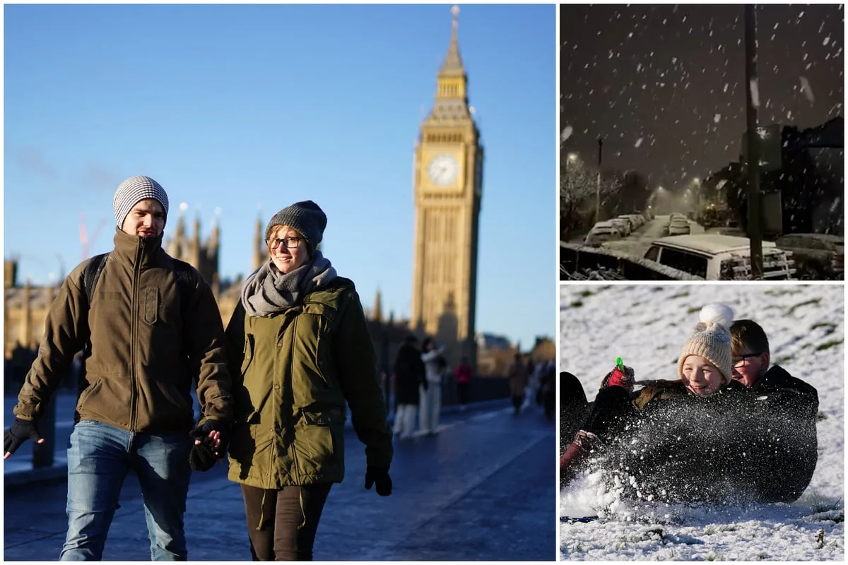 UK Braces for Arctic Blast: Cold Weather Alerts and Snow Warnings Issued