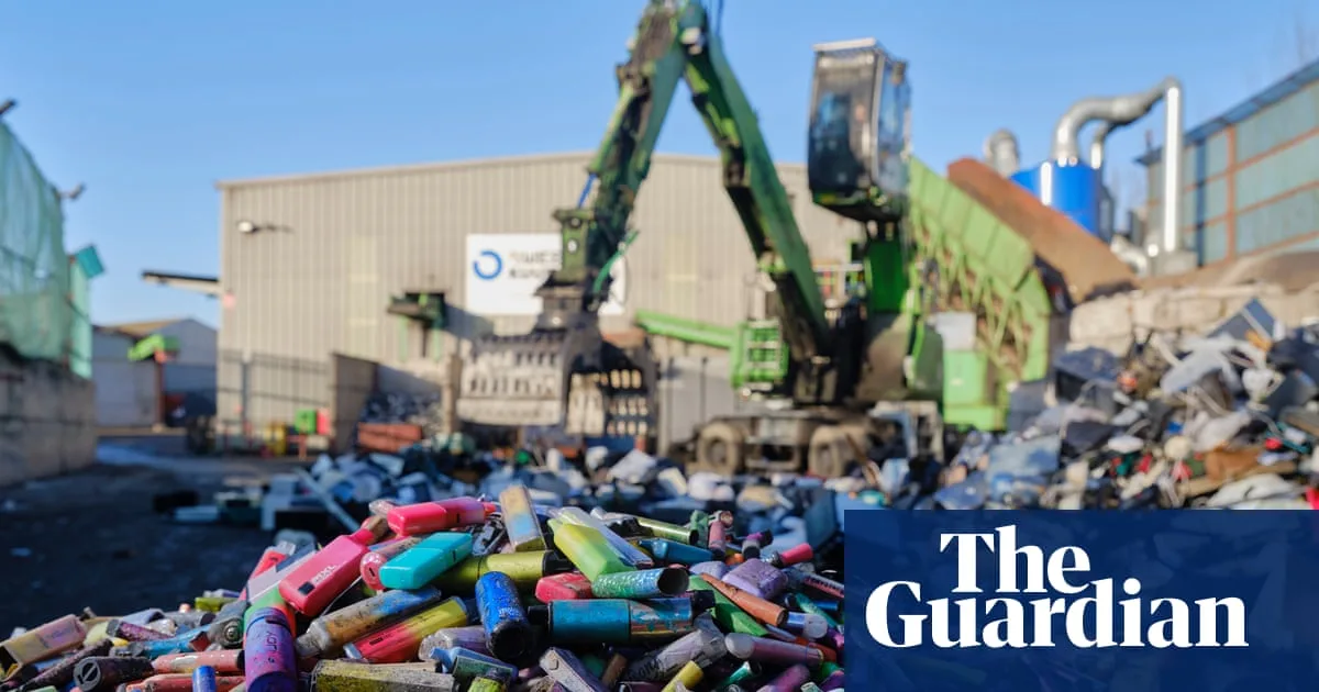 Vape Sellers to Cover Disposal Costs Under Plans to End UK’s ‘Throwaway Culture’