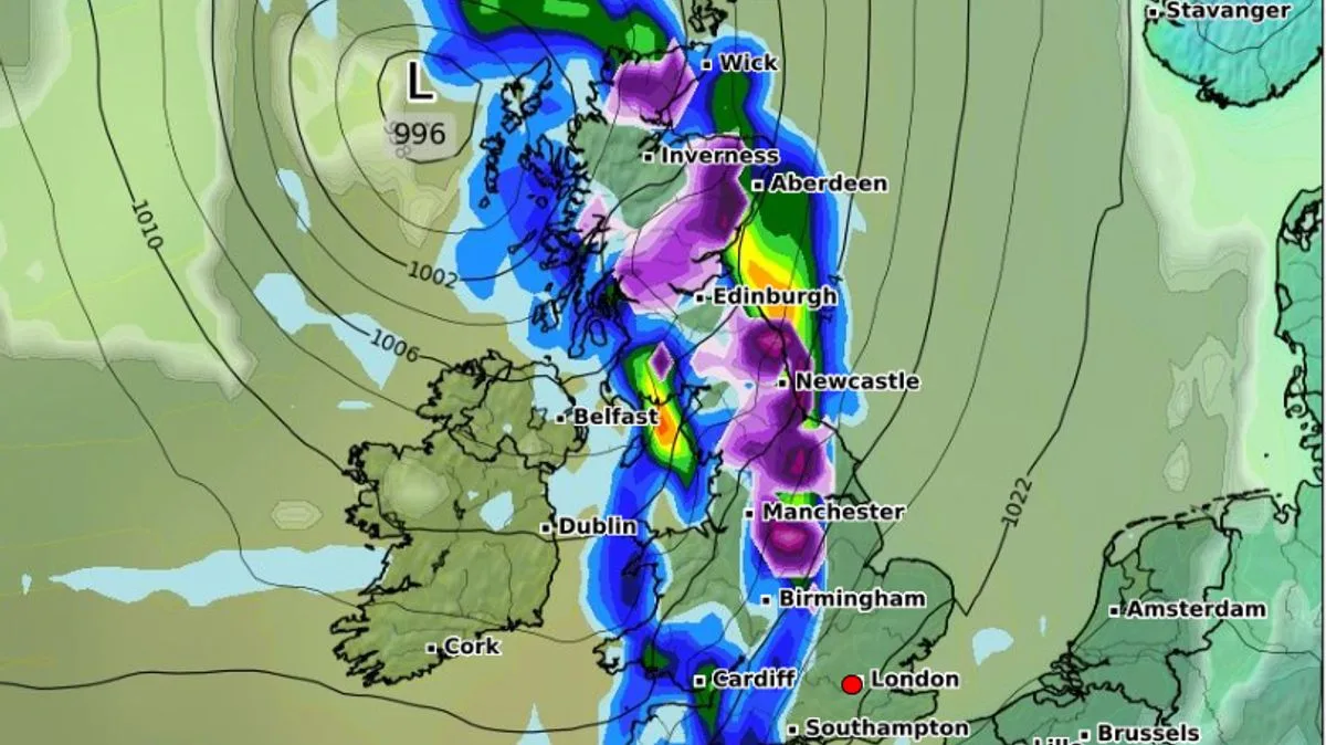 UK Braces for 436-Mile Snow Bomb as Arctic Blast Brings Freezing Temperatures