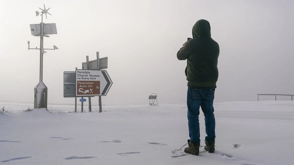 Exact Date of Big Freeze Forecast as UK Set for Snow