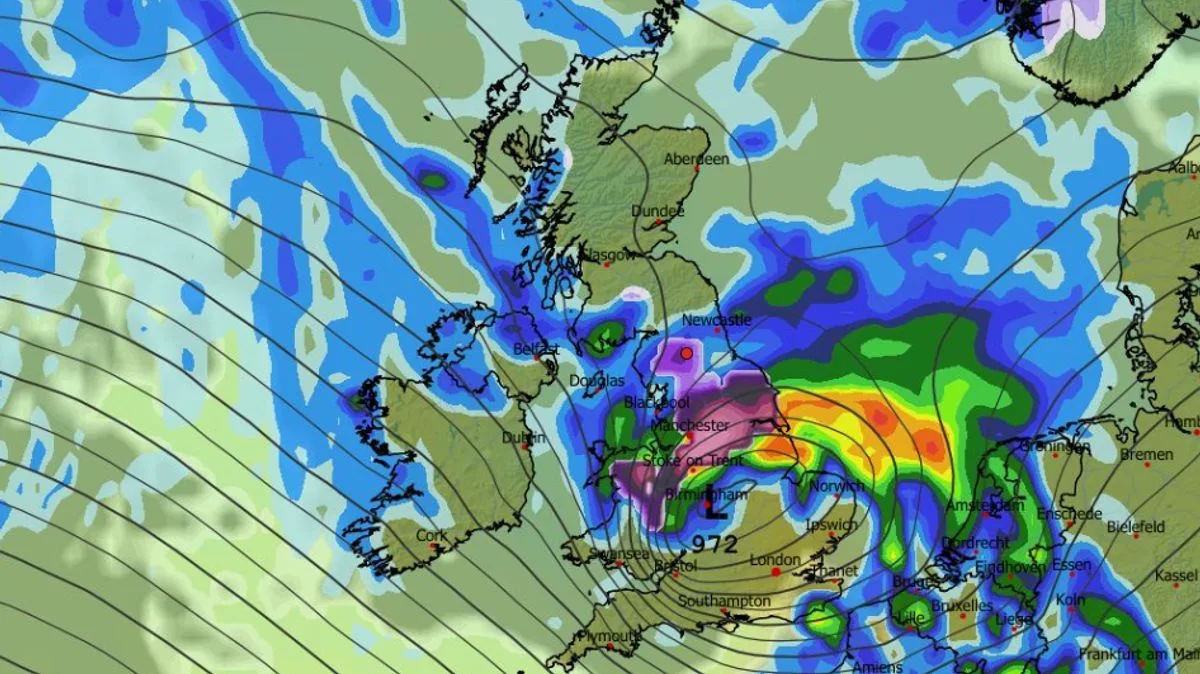 Twin Arctic Storms to Bring Snow and Rain Across UK