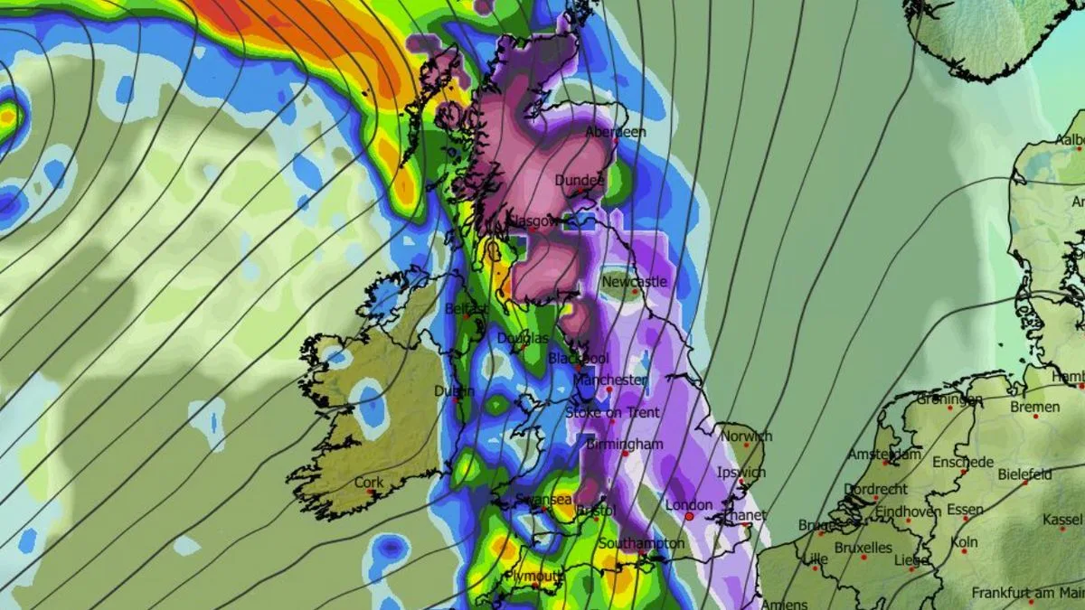 UK Braces for 600-Mile Snow Blizzard on February 15