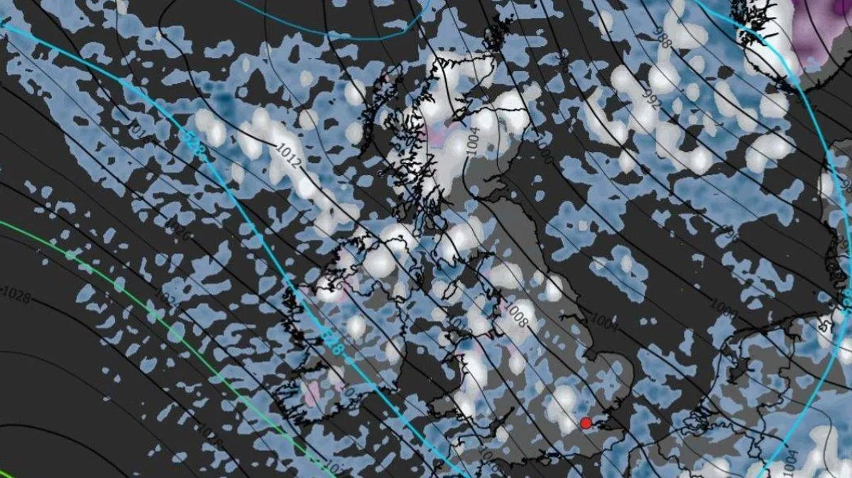 UK Snow Maps Show 39 Regions Hit By Arctic Blizzards