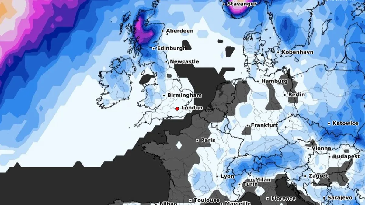 UK Braces for More Snow and Ice in Late January, Weather Maps Show