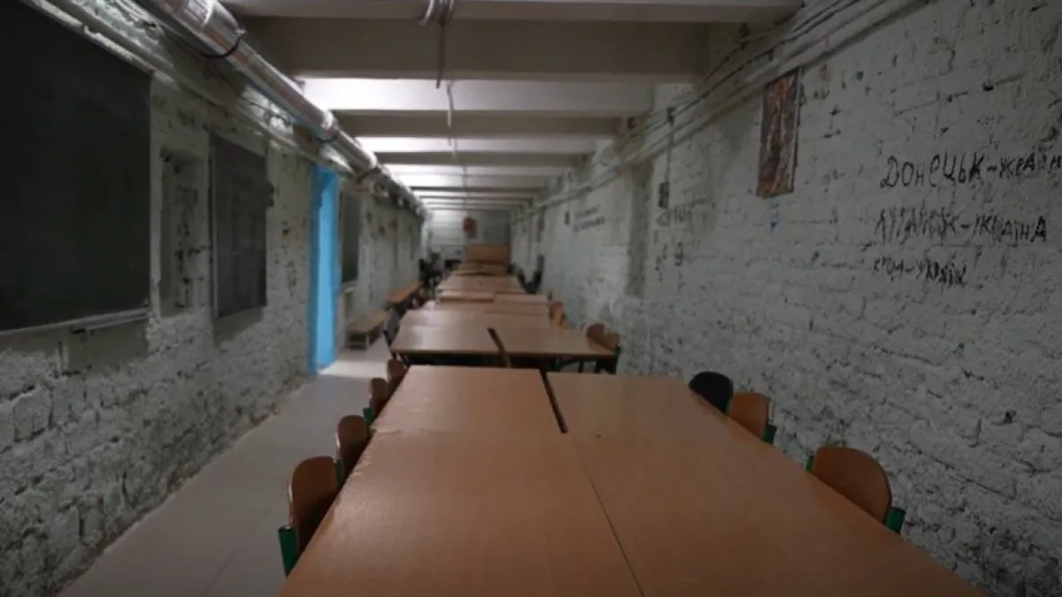 Inside Ukraine's Bunker Schools: How Children Cope with War