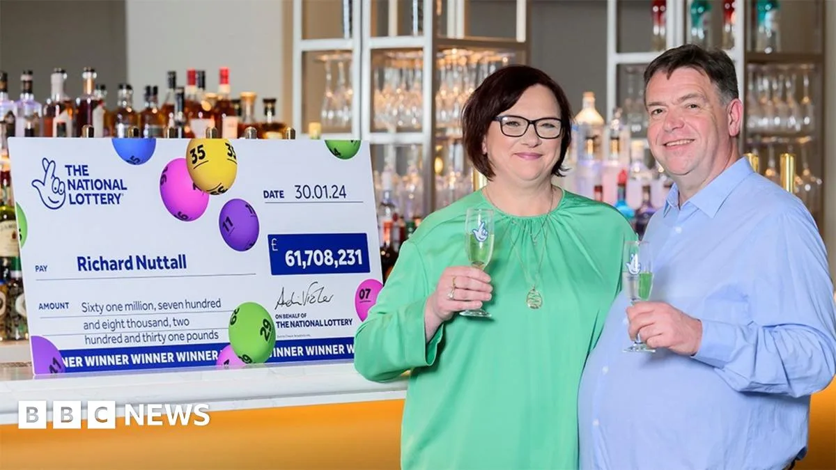 Lancashire Couple's £61m EuroMillions Win Initially Mistaken for £2.60