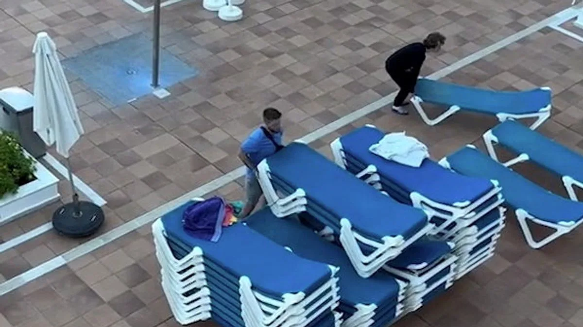 UK's Worst Sunbed Hogging Regions Revealed