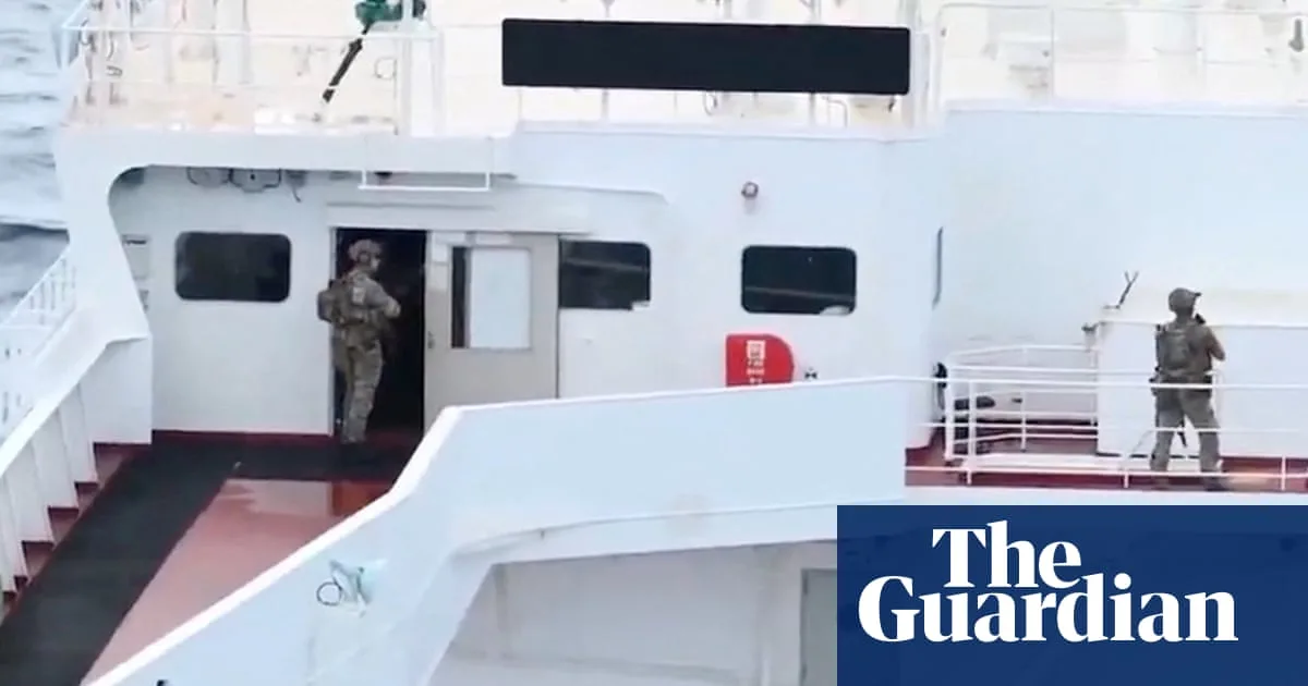 US Forces Board Second Sanctioned Tanker in Indian Ocean