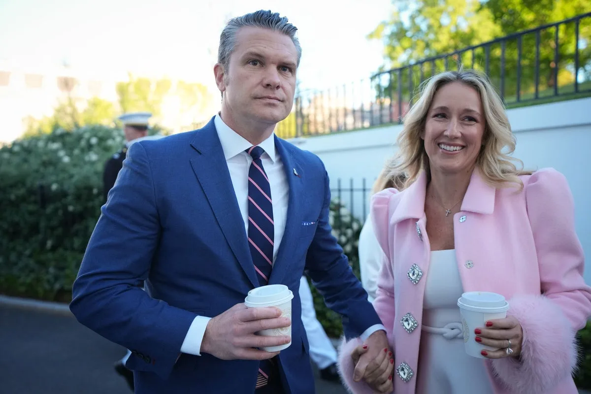 Pete Hegseth Brings Wife to Pentagon Meetings Amid Isolation and Purge