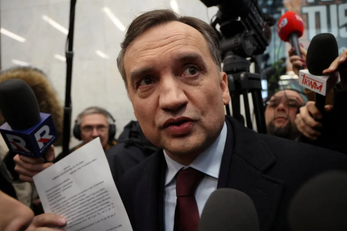 US Deputy Secretary of State Granted Visa to Fugitive Polish Minister Ziobro