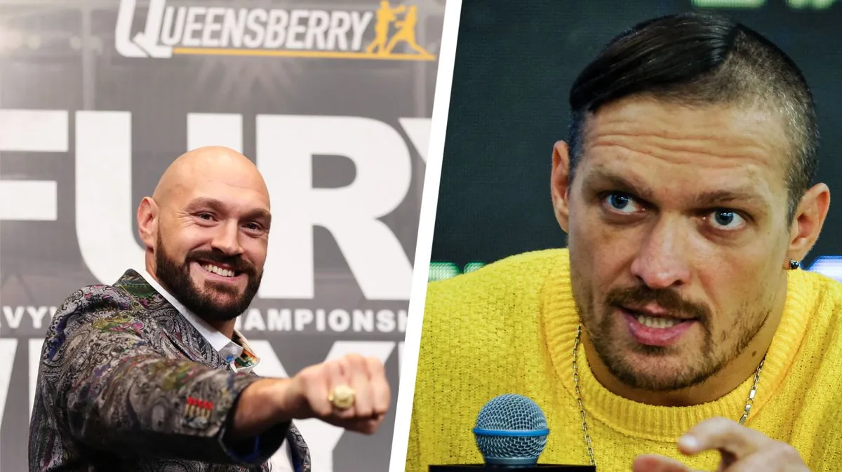 Fury Threatens to Sue Usyk Over Undisputed Title Fight Delay