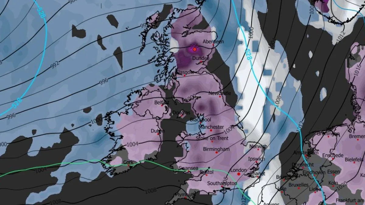 Valentine's Day Blizzard to Bury 95% of UK Including London