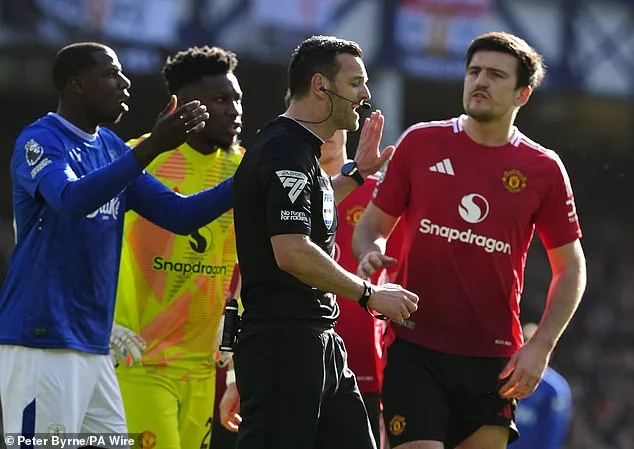 VAR Delay Sparks Outrage in Everton vs Man United Clash