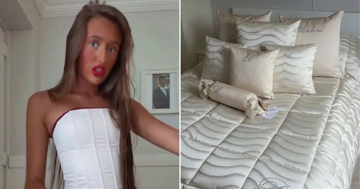 Venezuela Fury Splashes £1,000 on Luxury Bedding for Caravan Home