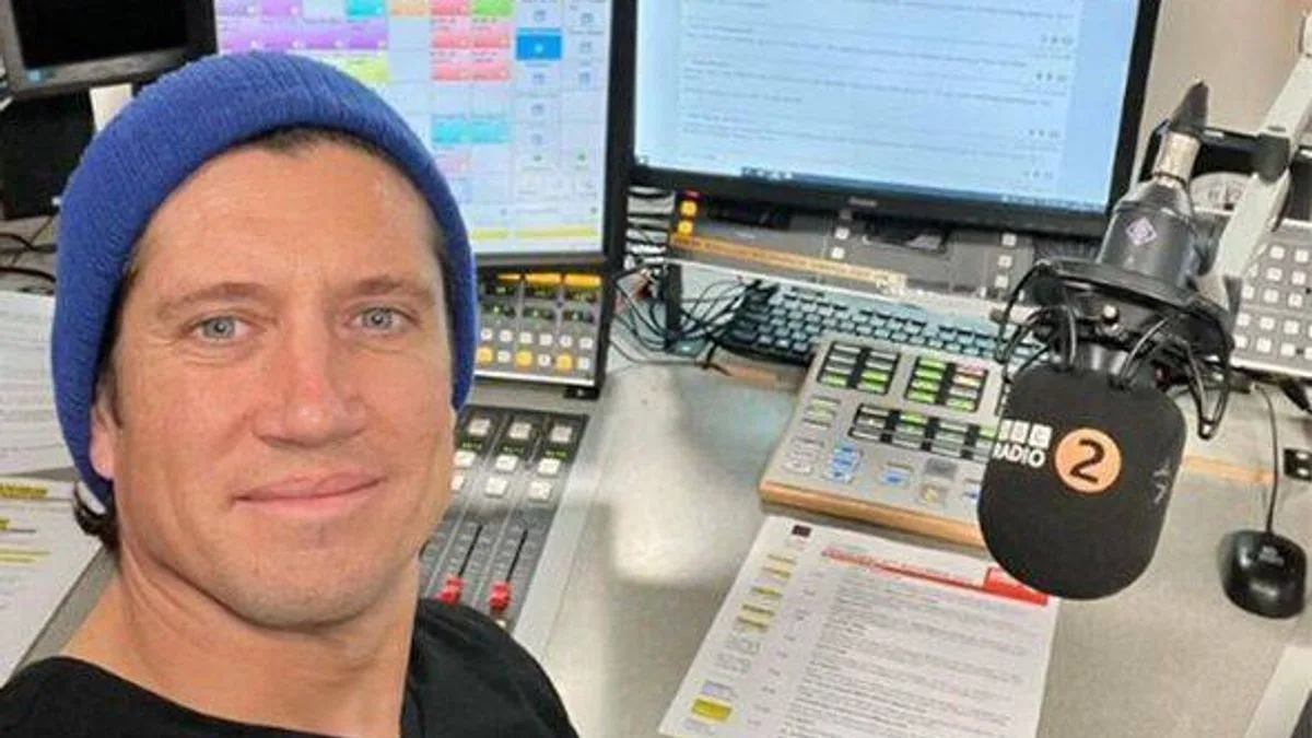 Vernon Kay Bids Farewell to BBC Radio 2 Colleague Harvey Cook