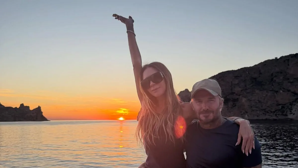 Victoria Beckham Shares Sun-Soaked Family Holiday Snaps from Balearic Islands