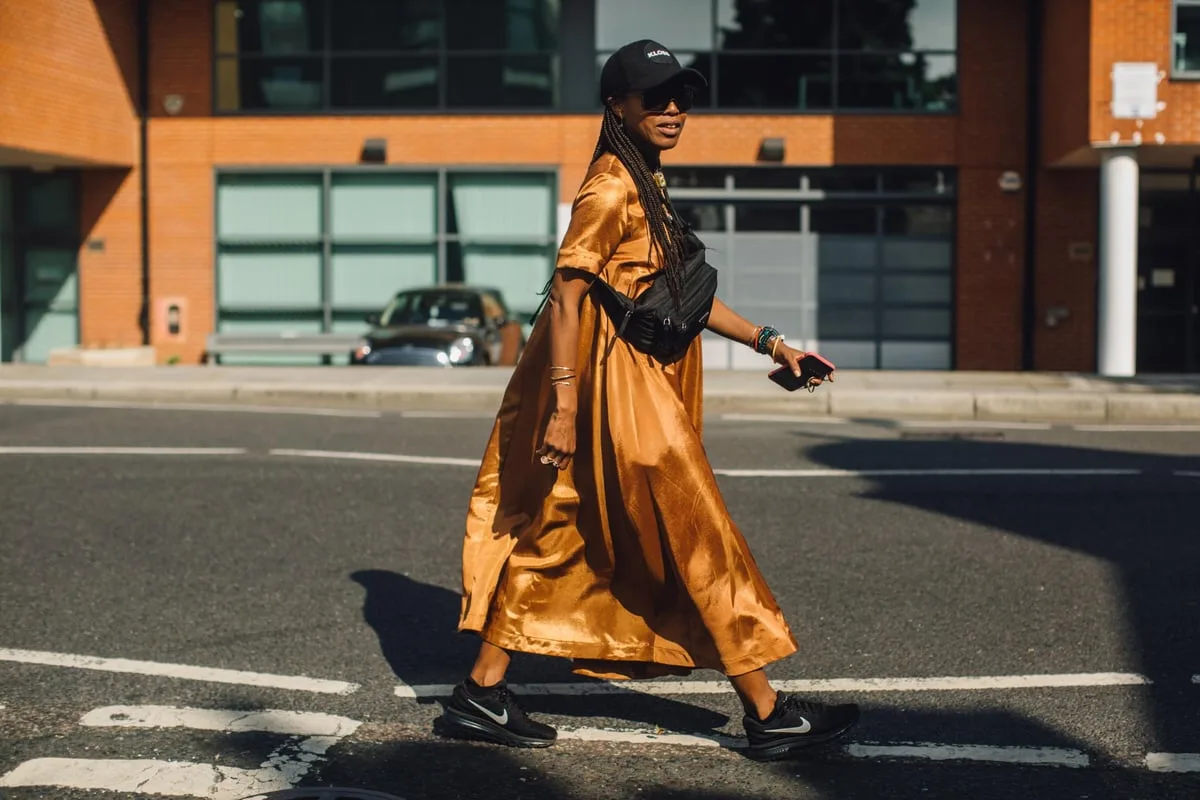 London Fashion Week SS21 Street Style: Victoria Beckham's High Street Alternatives to Designer Looks