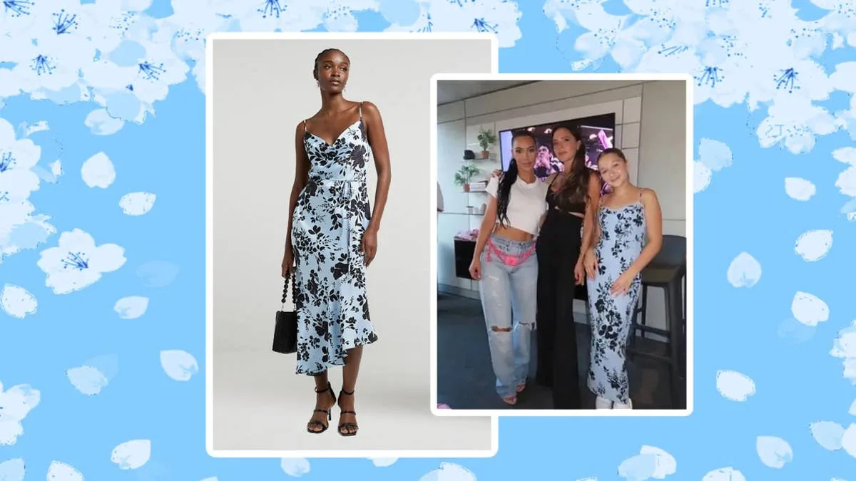 Harper Beckham's £300 Reformation Dress vs £45 River Island Dupe