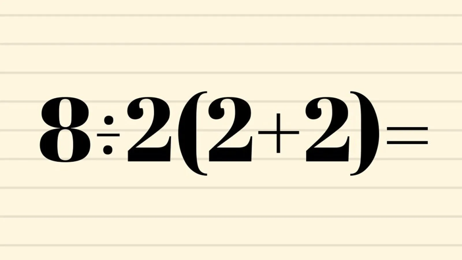 Viral Math Puzzle Sparks Online Confusion Over Order of Operations