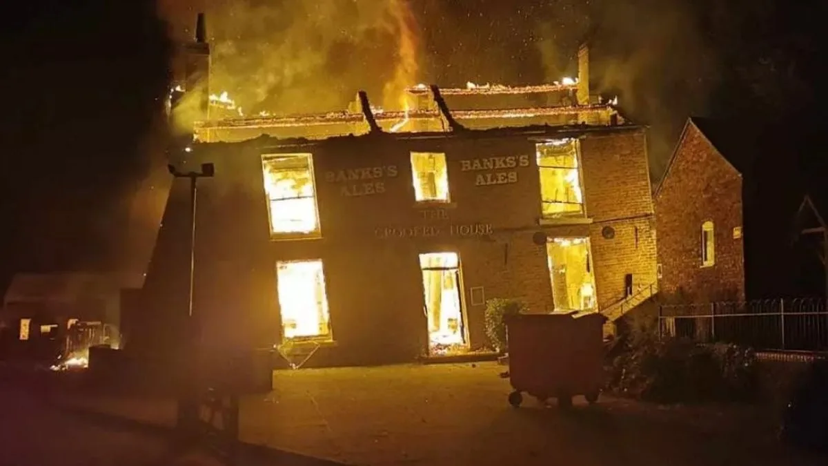 Sixth Arrest in Crooked House Pub Arson Investigation