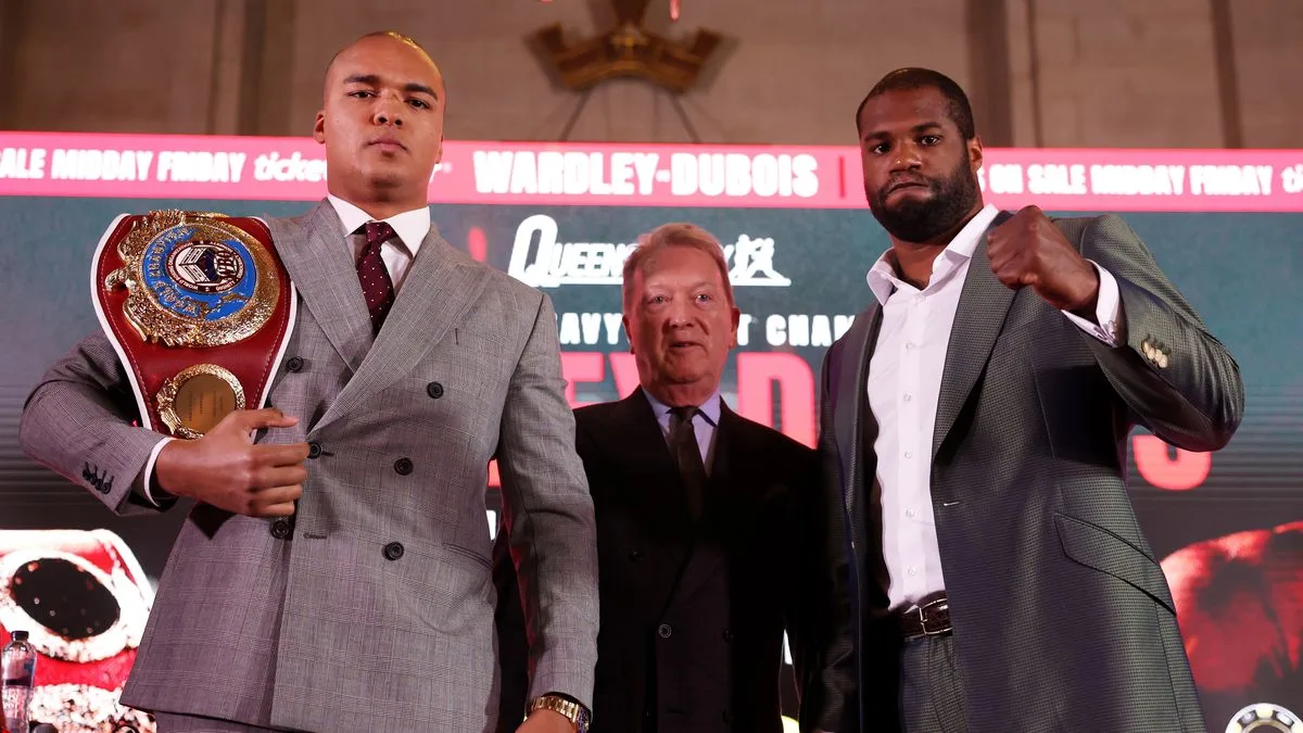 Wardley vs Dubois: All-British Heavyweight Title Fight Preview
