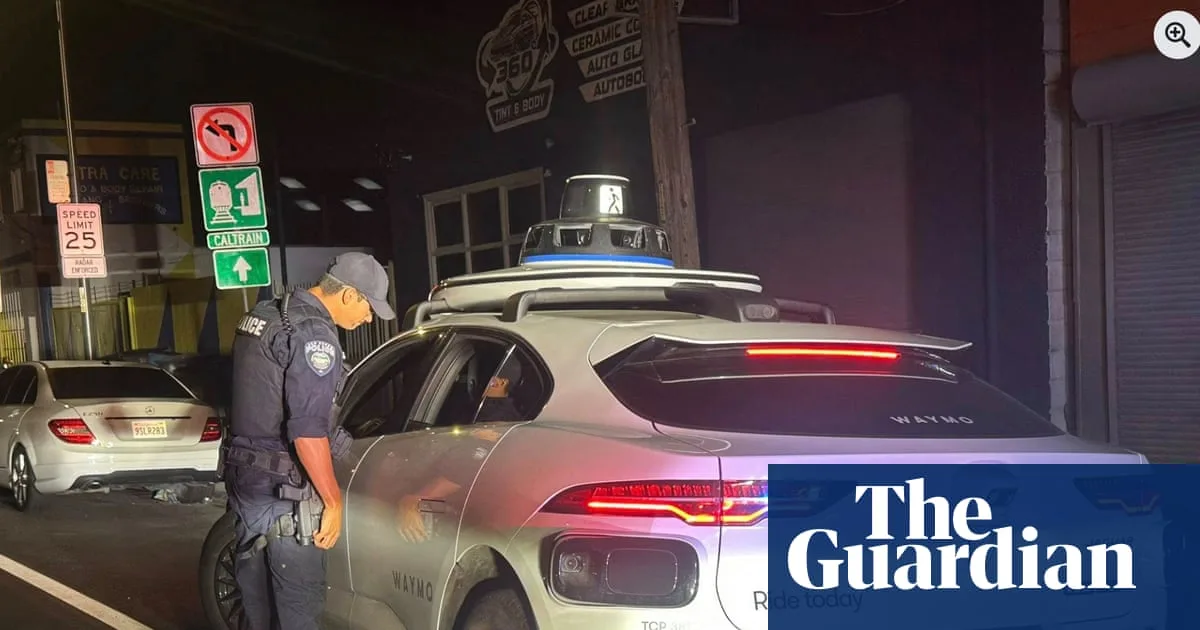Waymo Driverless Car Makes Illegal U-Turn in London