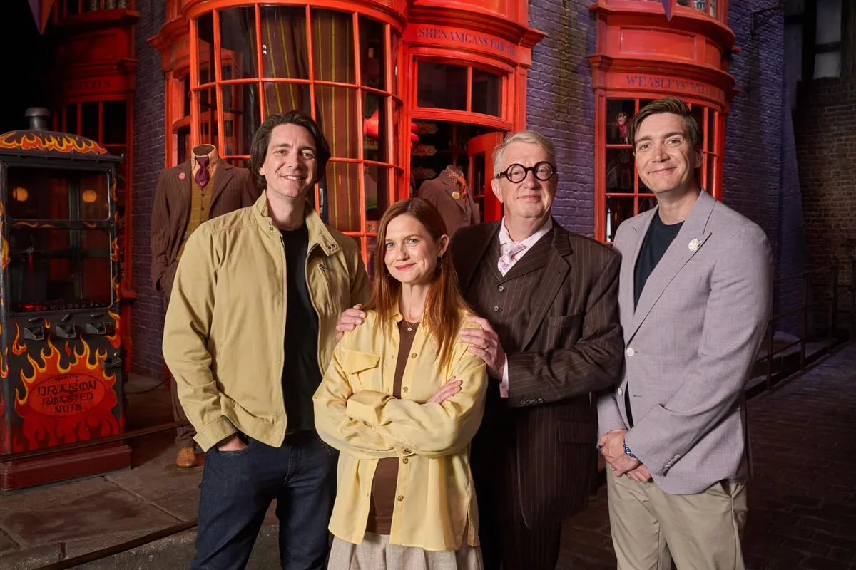 Weasley Family Cast Reunites at Harry Potter Studio Tour for 25th Anniversary