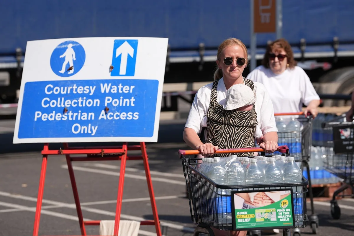 Kent Water Crisis: 8,000 Without Supply as Reservoirs Hit Critical Level
