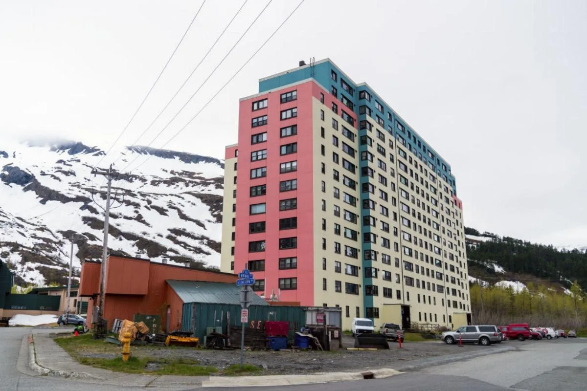 Inside Whittier, Alaska: The Town Where Almost Everyone Lives in One Building