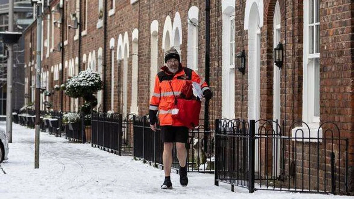 Why Royal Mail Workers Wear Shorts in Winter