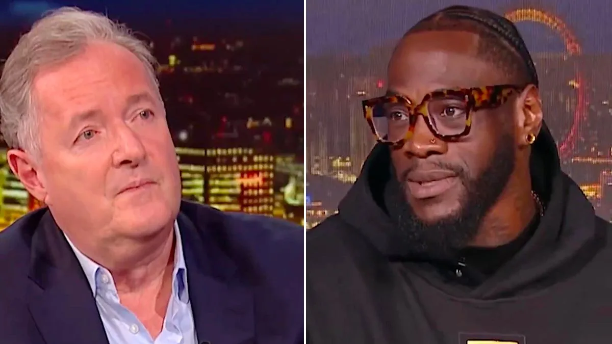 Deontay Wilder Stuns Piers Morgan with Graphic Conception Story