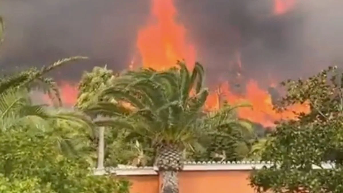 Wildfire Forces Evacuations at Spanish Resort