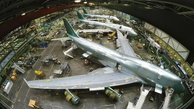 Inside the world's largest building: Boeing's Everett factory