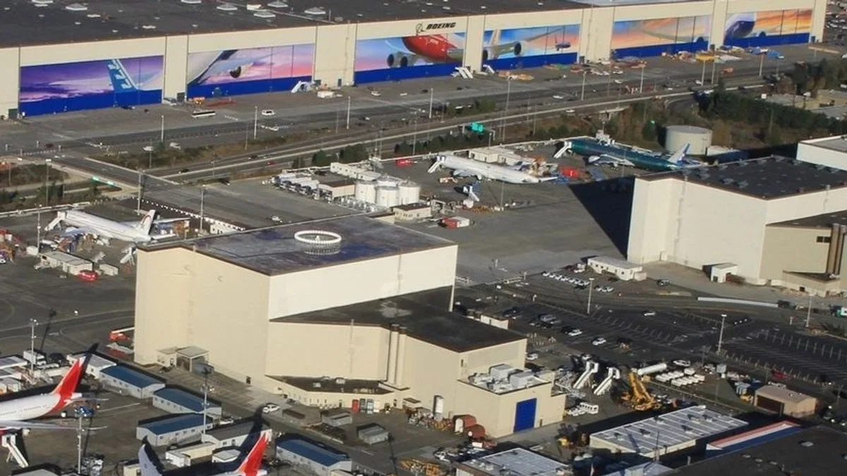 World's Largest Building: Boeing's 98-Acre Factory Has Its Own Weather