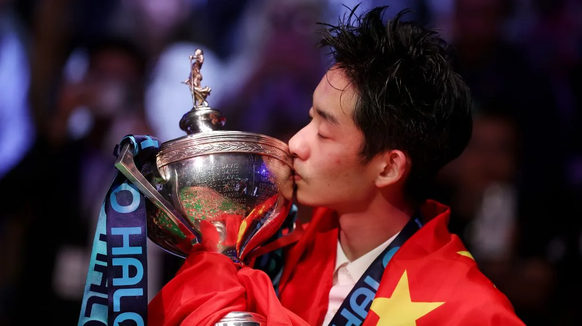 Wu Yize Wins World Snooker Championship in Dramatic Final