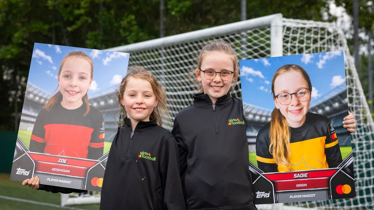 Young Mascots Get Unique Topps Cards for UCL Final