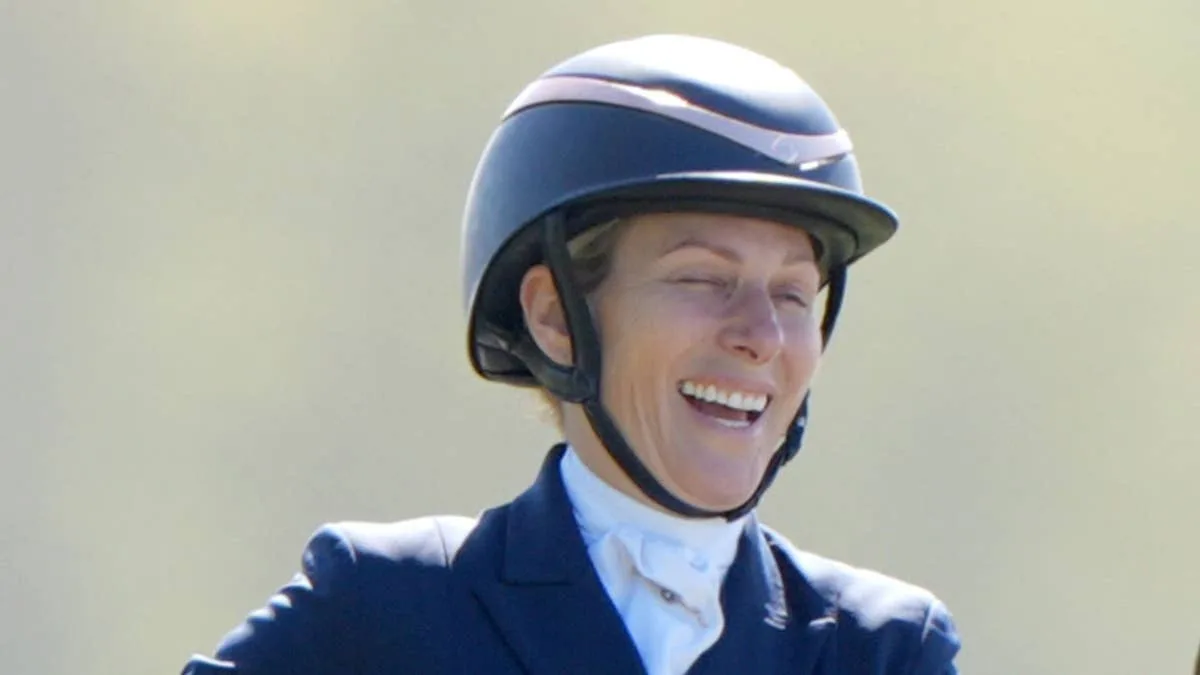 Zara Tindall Goes Makeup-Free at Horse Trials