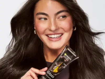 £9 Garnier Olia Gloss Hair Mask Revives Colour Between Salon Visits