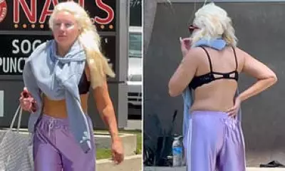 Amanda Bynes Goes Braless in Sheer Top During LA Outing with Boyfriend