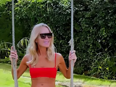 Amanda Holden Stuns in Bikini Photos During UK Heatwave