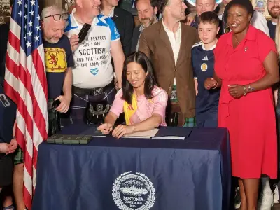 Boston and Glasgow Become Sister Cities Amid Traffic Cone Fun
