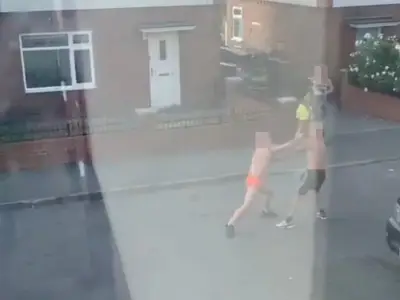 Brawl Ends with Two Men Knocking Each Other Out Simultaneously
