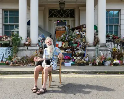 Britain's Priciest Home Stands Empty While a Homeless Man Lives on Its Porch
