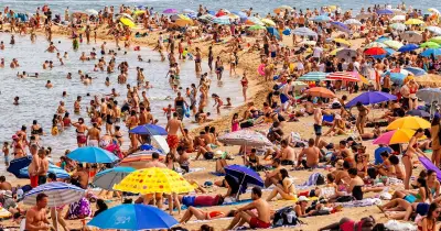 Brits Storm French-Owned Beach Closed Since 2008 During 30C Heatwave