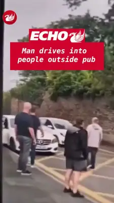 Dad ploughs car into pub crowd, breaking man's leg on Father's Day
