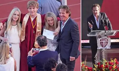 Dennis Quaid Reunites with Ex-Wife at Son's Graduation Amid Child Support Battle